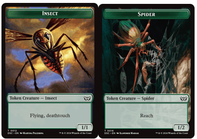 Insect (0012) // Spider Double-Sided Token